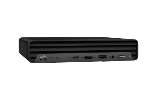 HP Pro 400 G9 - Wolf Pro Security - Mini - Core i3 12100T / 2.2 GHz - RAM 8 GB - SSD 256 GB - NVMe, HP Value - UHD Graphics 730 - GigE, Bluetooth 5.2, 802.11ax (Wi-Fi 6E) - (0196786062100)