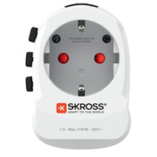 SKROSS Reisestecker PRO Light USB A/C Weiß - Adapter - (7640166323648)