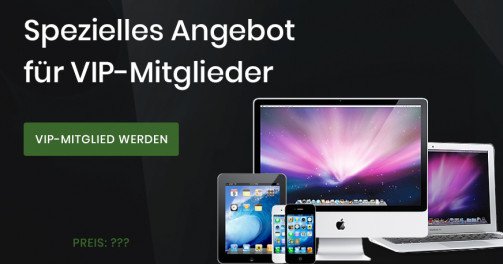 Exlusive Angebote für VIP-Mitglieder