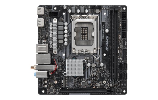 ASRock H610M-ITX/ac - Motherboard - Mini-ITX - LGA1700-Sockel - H610 Chipsatz - USB 3.2 Gen 1 - Bluetooth, Gigabit LAN, Wi-Fi - Onboard-Grafik (CPU erforderlich) - (4710483936951)