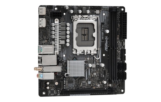 ASRock H610M-ITX/ac - Motherboard - Mini-ITX - LGA1700-Sockel - H610 Chipsatz - USB 3.2 Gen 1 - Bluetooth, Gigabit LAN, Wi-Fi - Onboard-Grafik (CPU erforderlich) - (4710483936951)