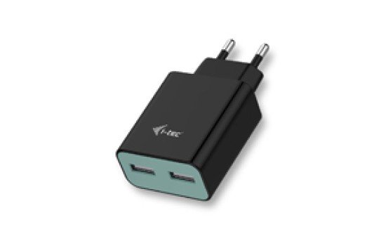 i-tec Netzteil - 2.4 A - 2 Ausgabeanschlussstellen (2 x USB) - (8595611702419)