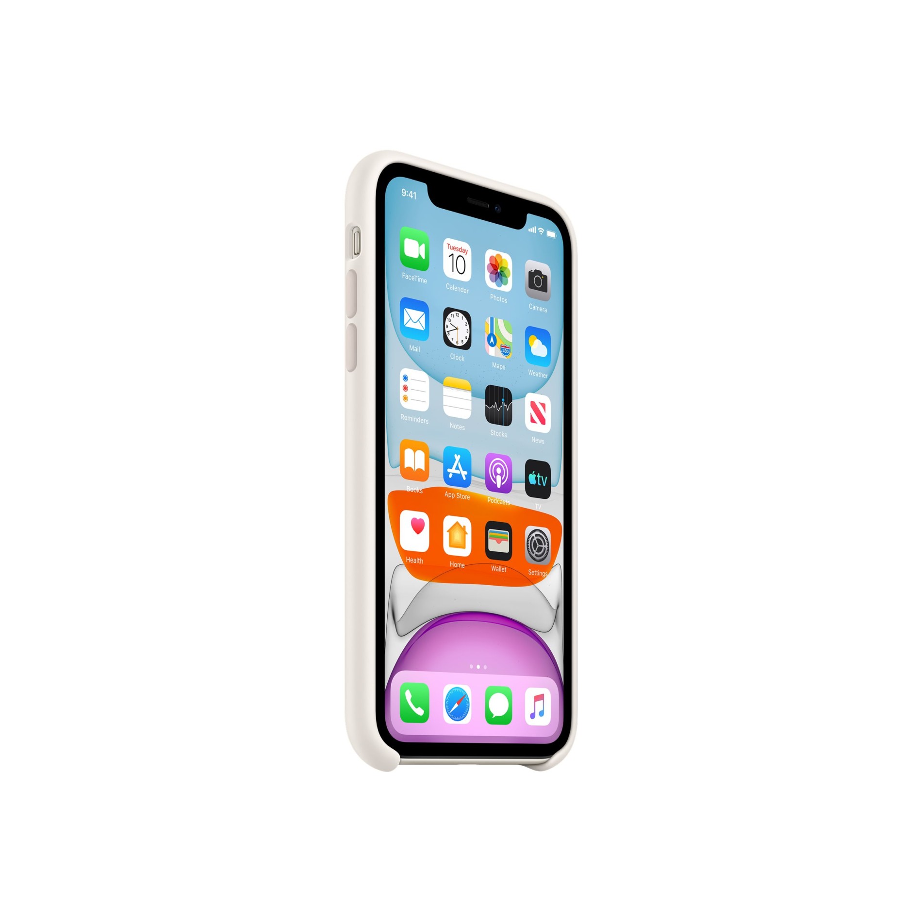 Apple Hintere Abdeckung für Mobiltelefon - Silikon - (0190199269149)