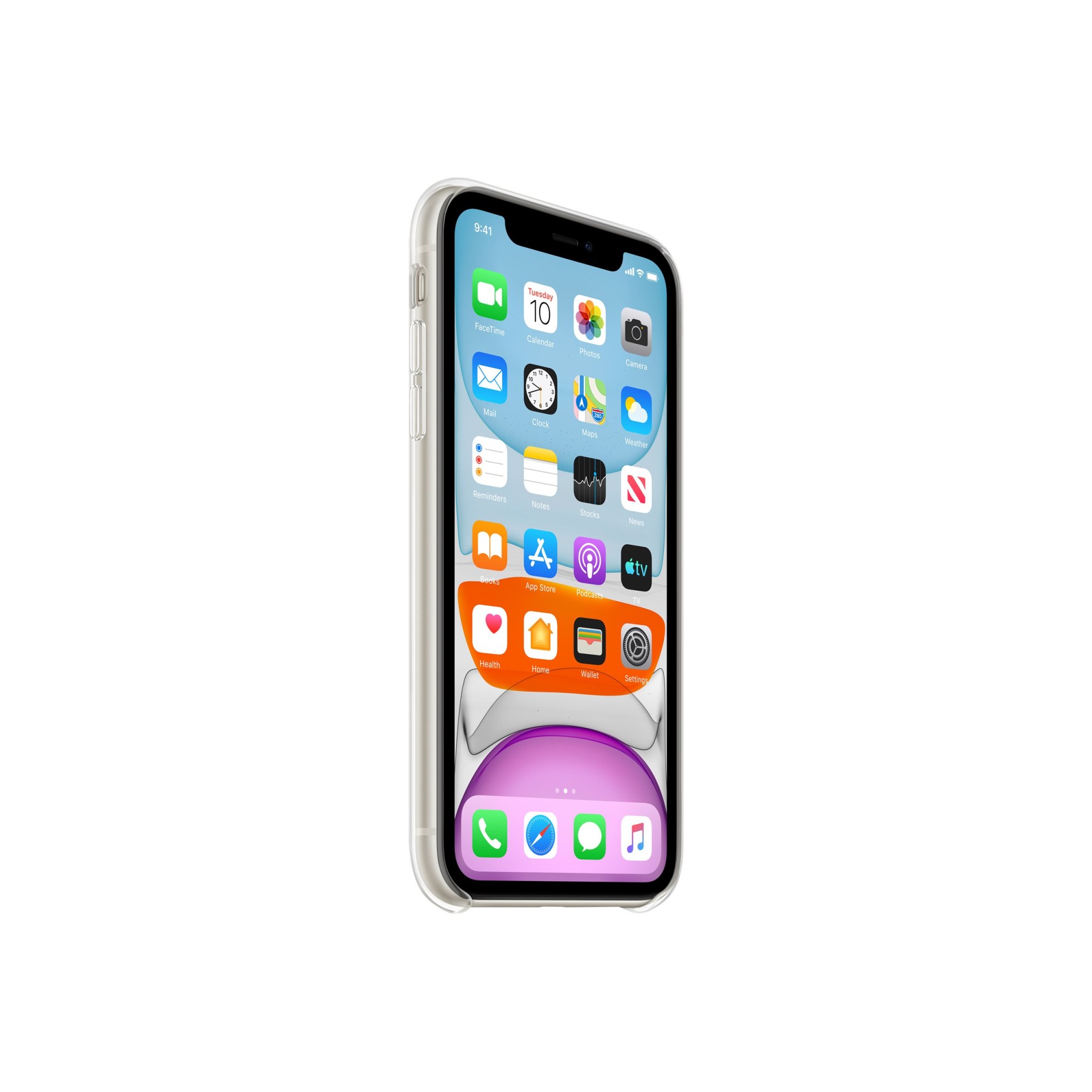 Apple Hintere Abdeckung für Mobiltelefon - Polycarbonat, Thermoplastisches Polyurethan (TPU) - (0190199287747)
