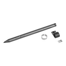 Lenovo Active Pen 2 - Stift - 3 Tasten - kabellos - Bluetooth - Grau - für IdeaPad Flex 5 14IIL05; ThinkPad L13 Yoga Gen 2; P1 (3rd Gen) - (0191545309724)