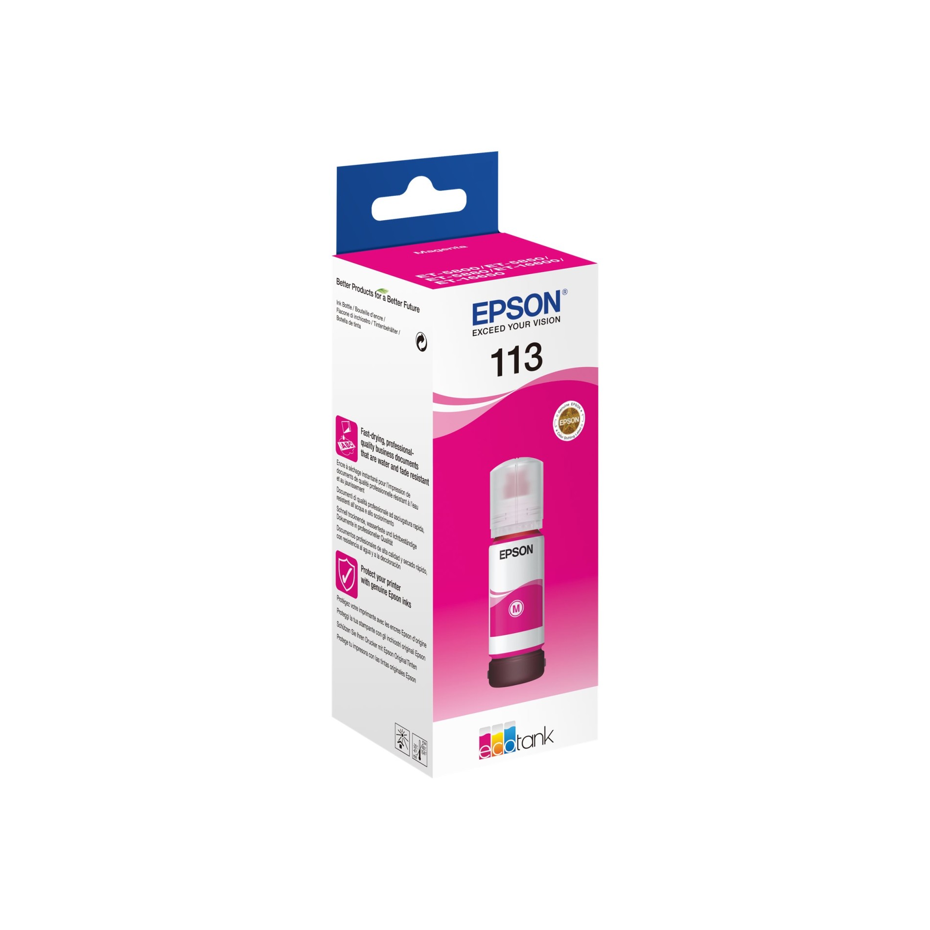 Epson EcoTank 113 - 70 ml - Magenta - original - (8715946674728)