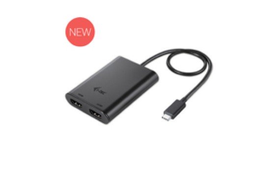 i-tec Externer Videoadapter - USB-C 3.1 - 2 x HDMI - (8595611702020)