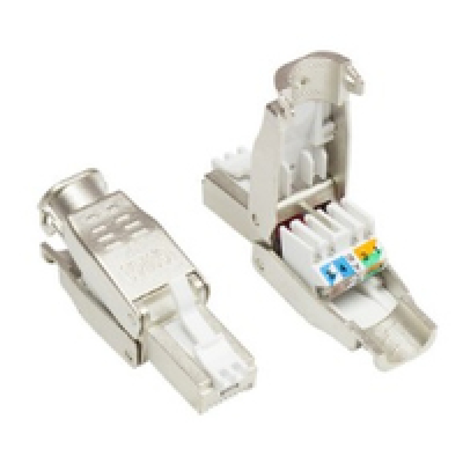 Good Connections RJ45 Stecker Cat. 6 - STP - werkzeugfrei - bis 9mm Kabeldurchmesser - (4014619366859)