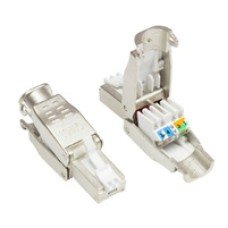Good Connections RJ45 Stecker Cat. 6 - STP - werkzeugfrei - bis 9mm Kabeldurchmesser - (4014619366859)