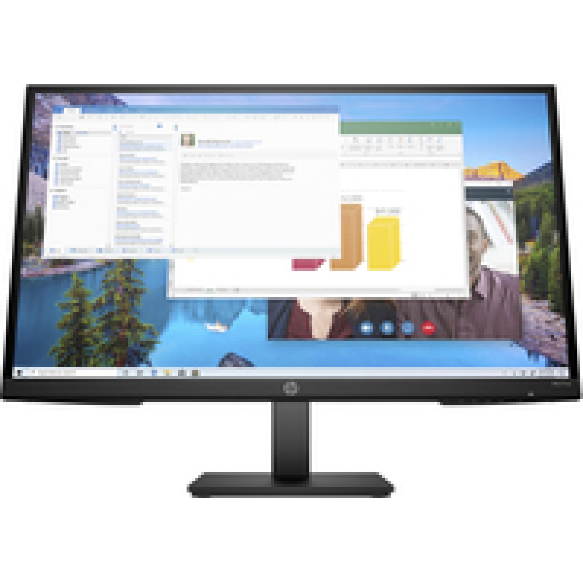 HP M27ha FHD Monitor 68.58cm 27Zoll 1920x1080 16 9 250cd/m2 5ms 1000 1 HDMI DP VGA - Flachbildschirm (TFT/LCD) - 68,58 cm - (0196548498086)