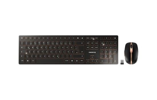 Cherry DW 9100 SLIM - Tastatur-und-Maus-Set - kabellos - (4025112095351)