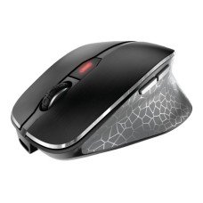 Cherry MW 8C ERGO - Maus - ergonomisch - optisch - 6 Tasten - kabellos - 2.4 GHz, Bluetooth 4.0 - kabelloser Empfänger (USB) - (4025112095702)