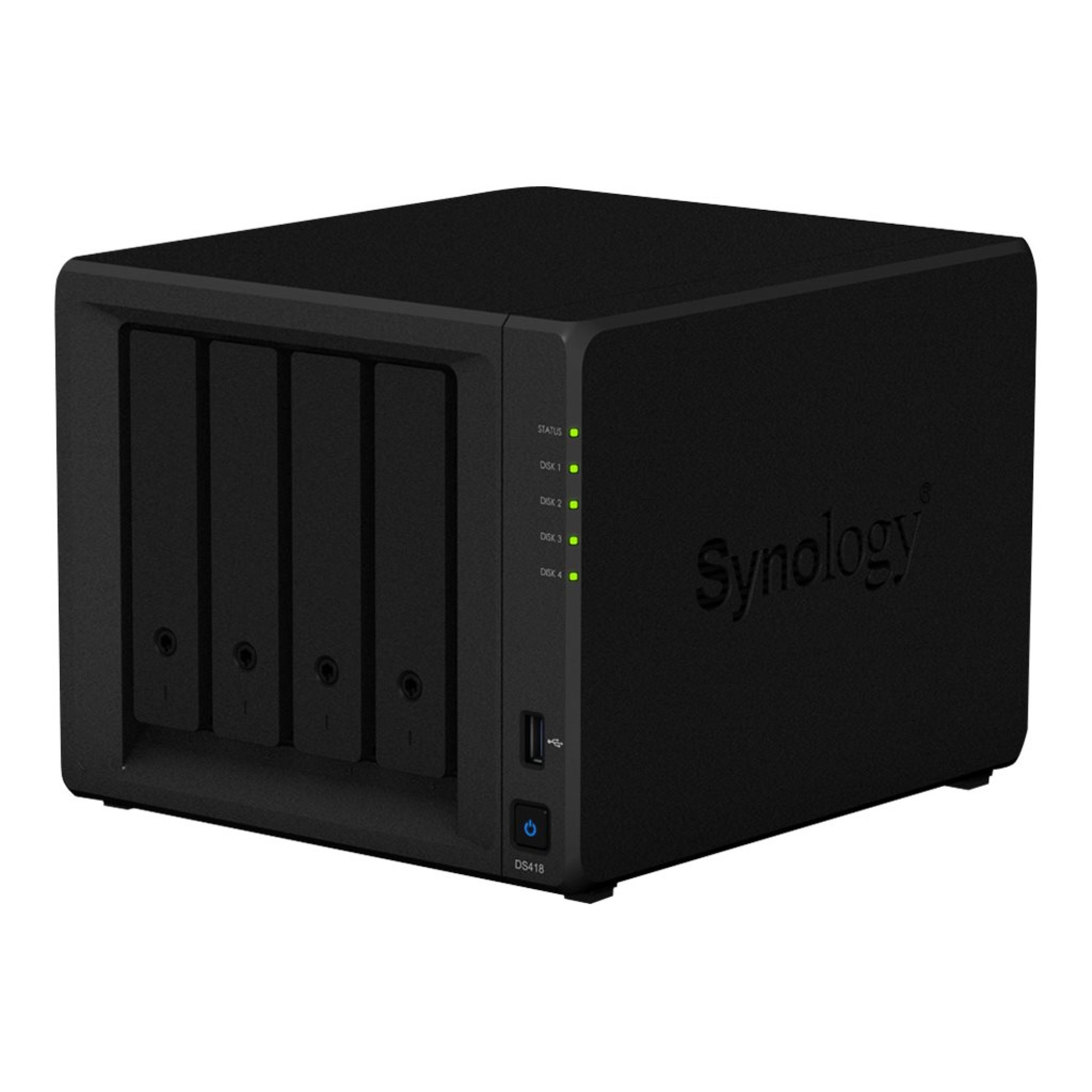 Synology Disk Station DS418 - NAS-Server - 4 Schächte - (4711174722631)