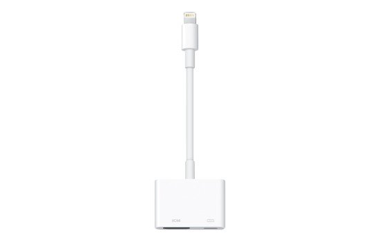 Apple Lightning Digital AV Adapter - Lightning-Kabel - Lightning männlich zu HDMI, Lightning weiblich - für iPad/iPhone/iPod (Lightning) - (0885909627653)