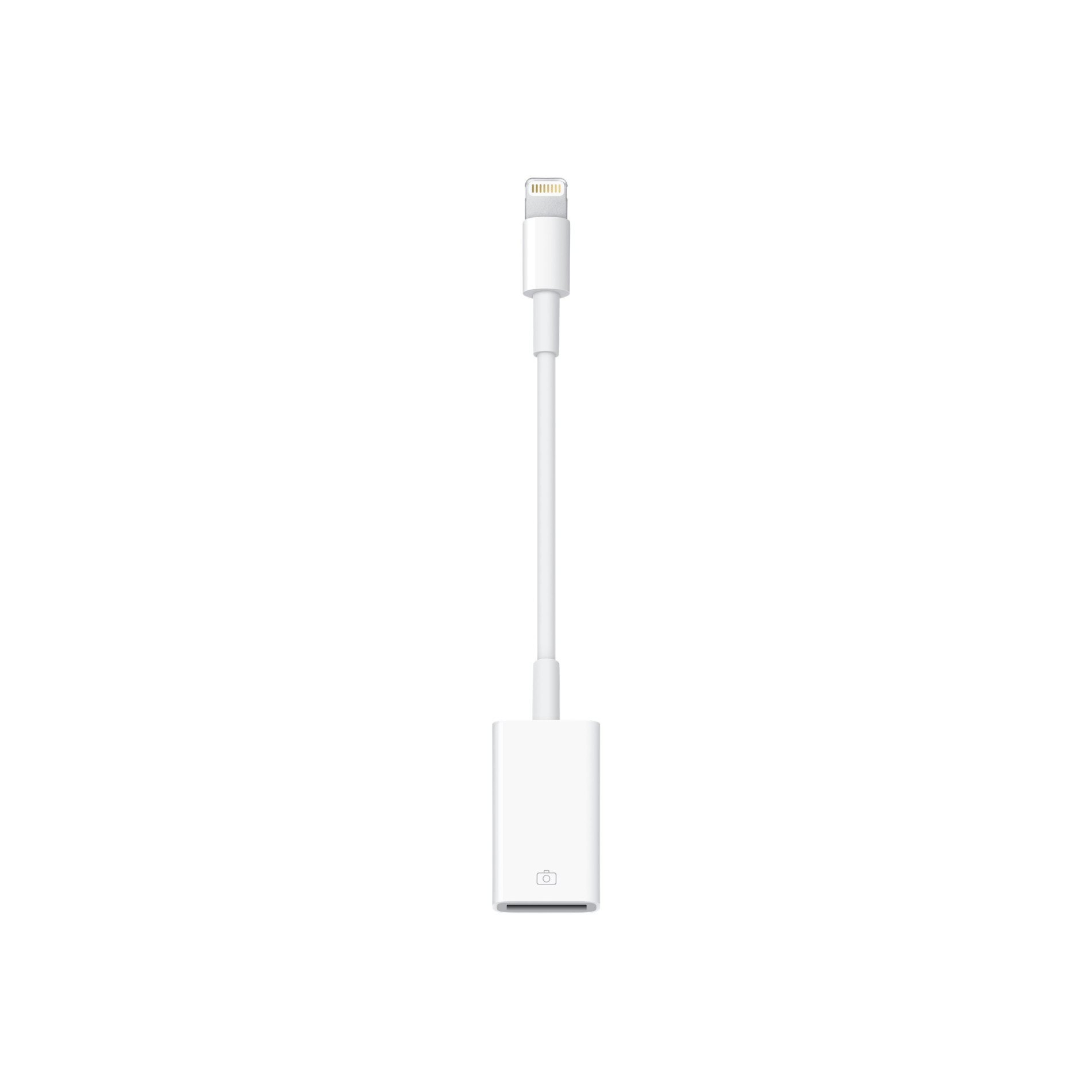 Apple Lightning to USB Camera Adapter - Lightning Adapter - Lightning männlich zu USB weiblich - für iPad/iPhone/iPod (Lightning) - (0885909627509)