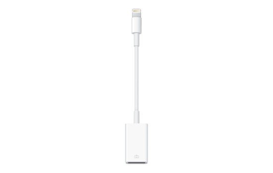 Apple Lightning to USB Camera Adapter - Lightning Adapter - Lightning männlich zu USB weiblich - für iPad/iPhone/iPod (Lightning) - (0885909627509)