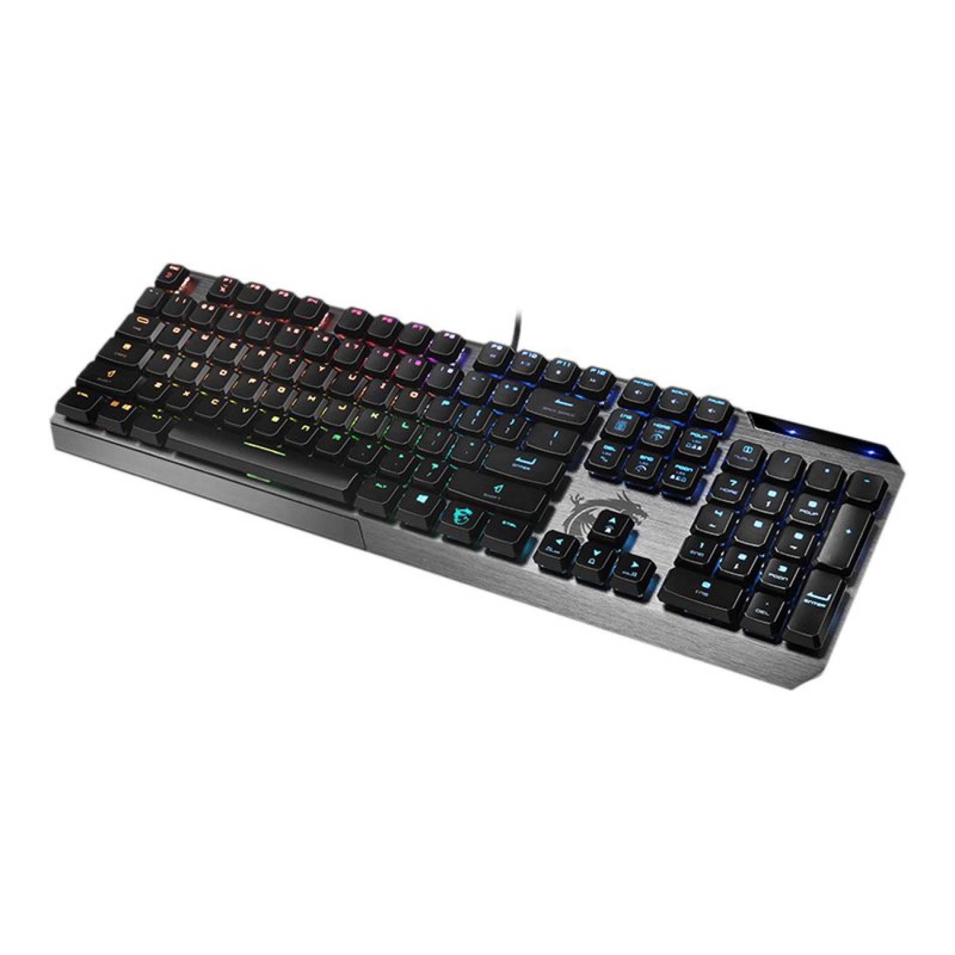 MSI Vigor GK50 Low Profile - Tastatur - Hintergrundbeleuchtung - (4719072671907)
