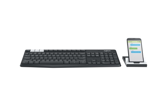 Logitech K375s Multi-Device - Tastatur - Bluetooth, 2.4 GHz - (5099206066380)