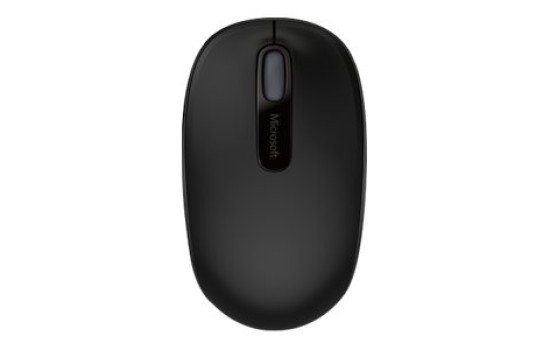 Microsoft Wireless Mobile Mouse 1850 - Maus - rechts- und linkshändig - optisch - 3 Tasten - kabellos - 2.4 GHz - kabelloser Empfänger (USB) - (0885370726961)