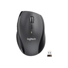 Logitech Marathon M705 - Maus - Für Rechtshänder - Laser - kabellos - 2.4 GHz - kabelloser Empfänger (USB) - (5099206093065)