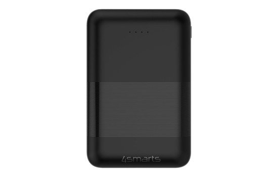 4smarts VoltHub Go2 - Powerbank - 10000 mAh - 2.1 A - 3 Ausgabeanschlussstellen (USB, USB-C) - (4250774952654)