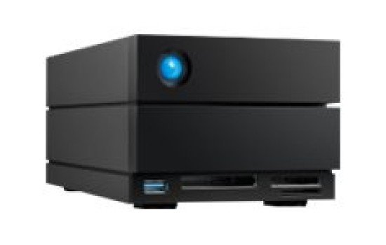 LaCie 2big Dock STLG28000400 - Festplatten-Array - 28 TB - 2 Schächte (SATA-600) - (0763649170212)