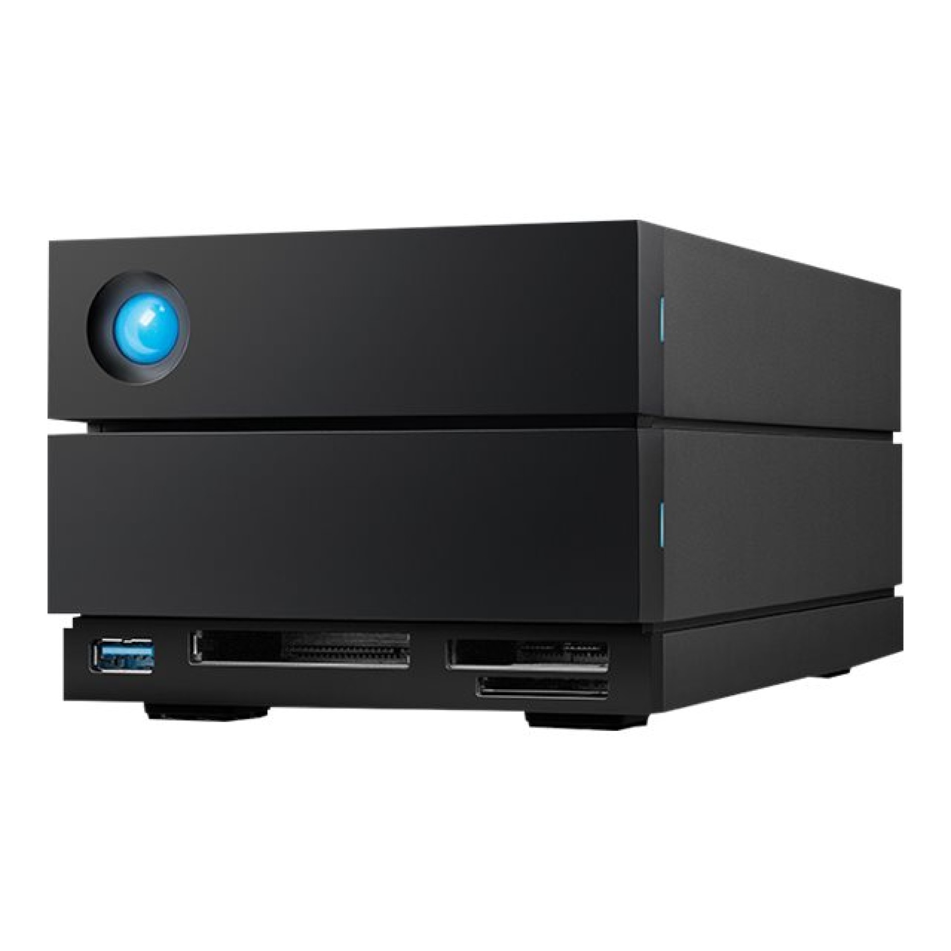 LaCie 2big Dock STLG16000400 - Festplatten-Array - 16 TB - 2 Schächte (SATA-600)