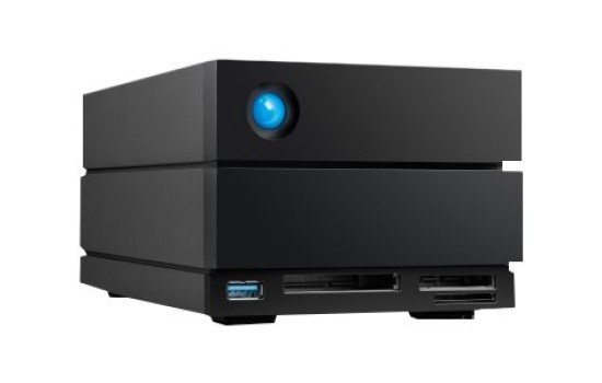 LaCie 2big Dock STLG20000400 - Festplatten-Array - 20 TB - 2 Schächte (SATA-600)