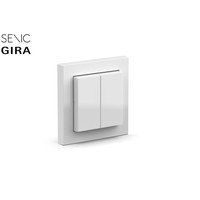 Senic Friends of Hue Switch glanz weiß batterieloser Schalter