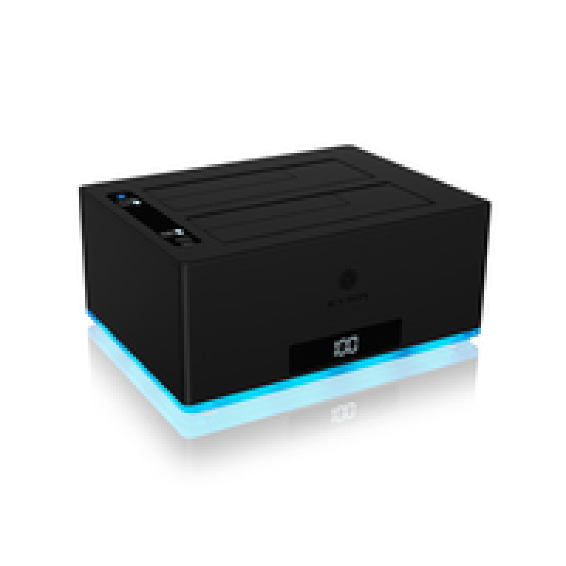 ICY BOX IB-127CL-U3 - Solid-State-/Festplattenarray - 2 Schächte (SATA-600) - (4250078171591)