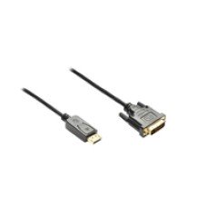 Good Connections Anschlusskabel DisplayPort an DVI-D 24+1 Stecker - schwarz - 2m - (4014619721849)