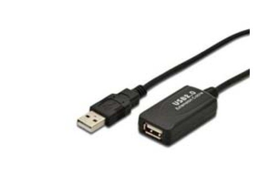 DIGITUS USB 2.0 Aktives Verlängerungskabel - (4016032325529)