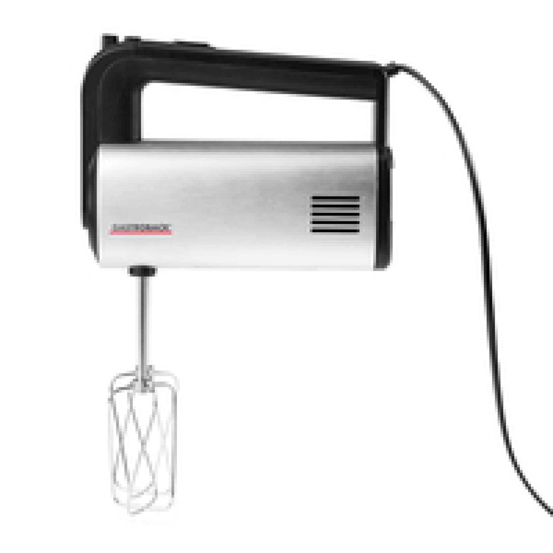 Gastroback Design Handmixer Pro - Handmixer - Schwarz - Silber - Schlagen - Mischung - Kotelett - Schneiden - Mixen - 1,45 m - 0,8 l - 0,75 l - (4016432409836)