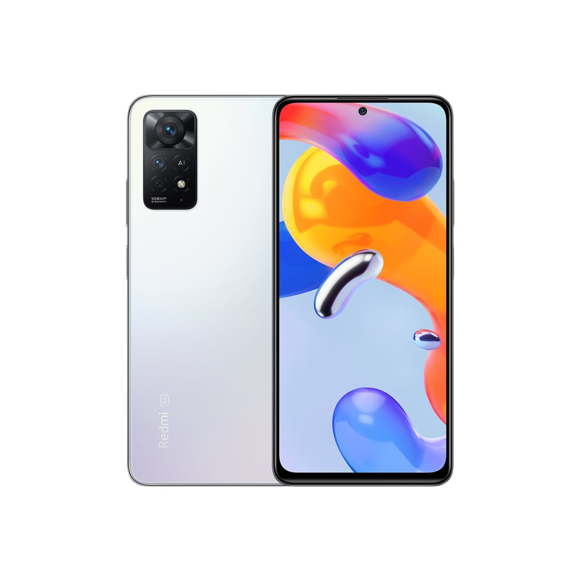 Xiaomi Redmi Note 11 Pro 5G - 5G Smartphone - Dual-SIM - RAM 8 GB / Interner Speicher 128 GB - microSD slot - OLED-Display - 6.67` - 2400 x 1080 Pixel (120 Hz) - (6934177770142)