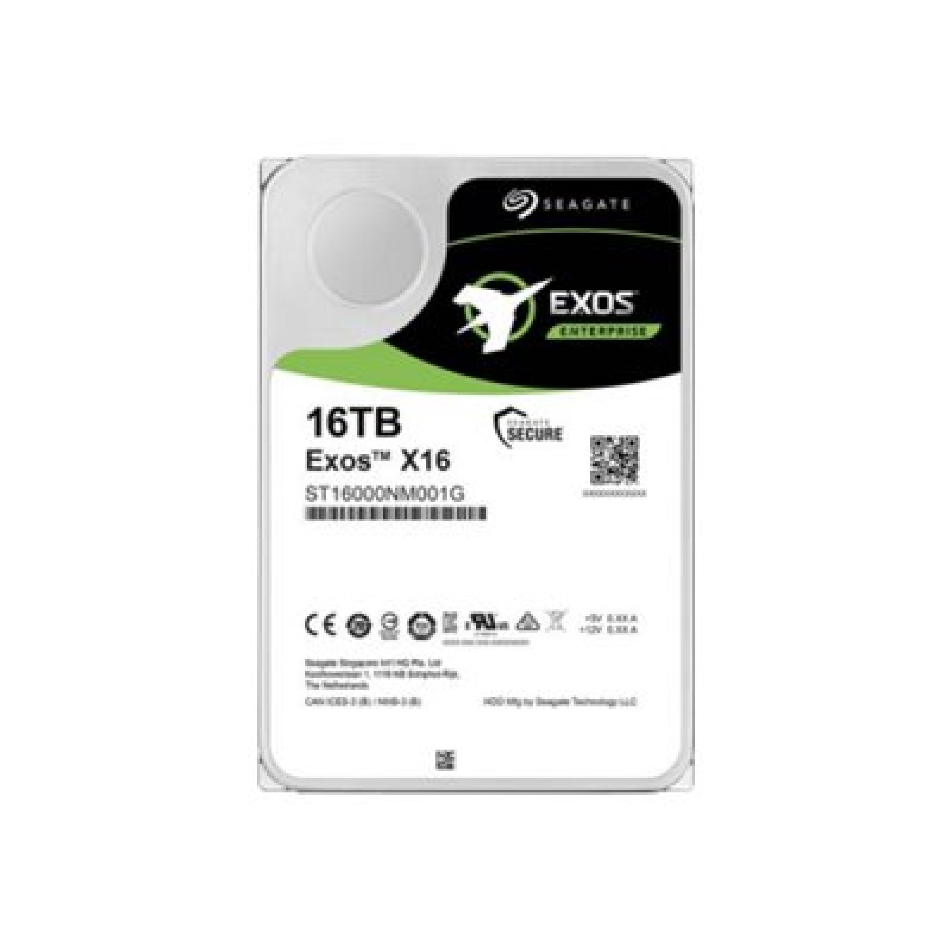 Seagate Exos X16 ST16000NM001G - Festplatte - 16 TB - (8719706008594)