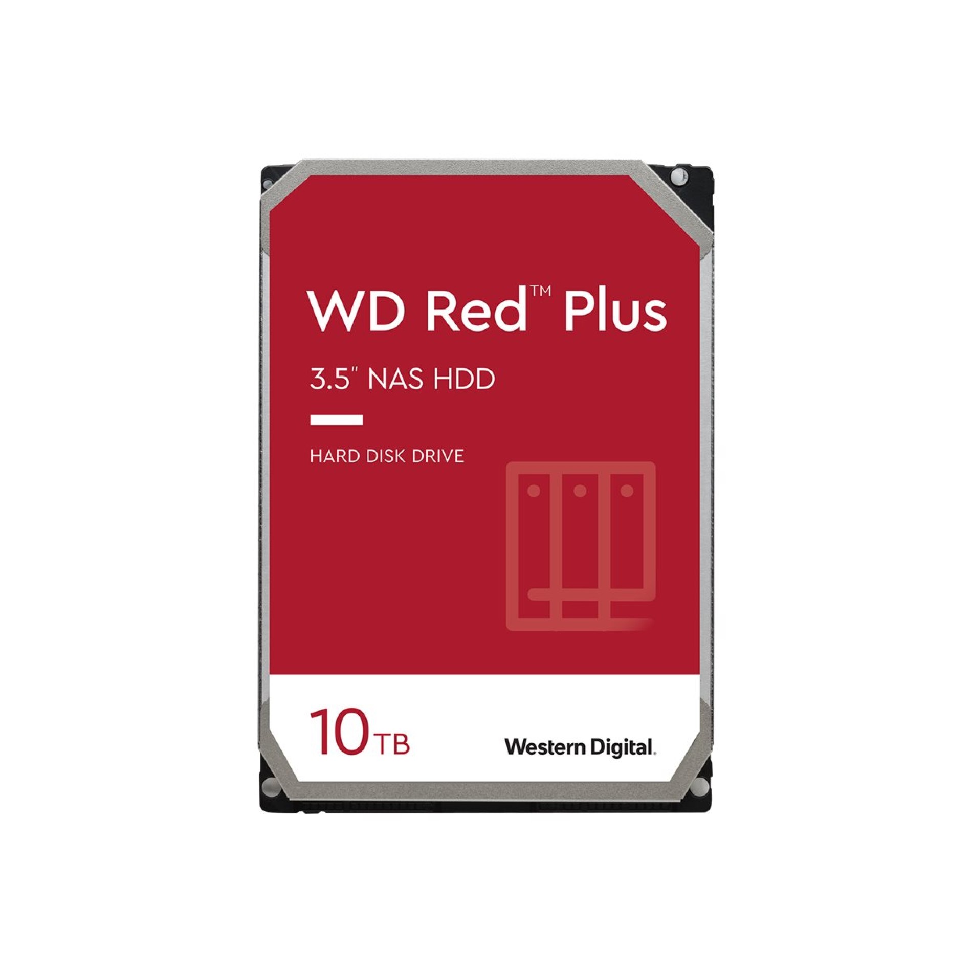 WD Red Plus WD101EFBX - Festplatte - 10 TB - intern - 3.5` (8.9 cm) - (0718037886206)