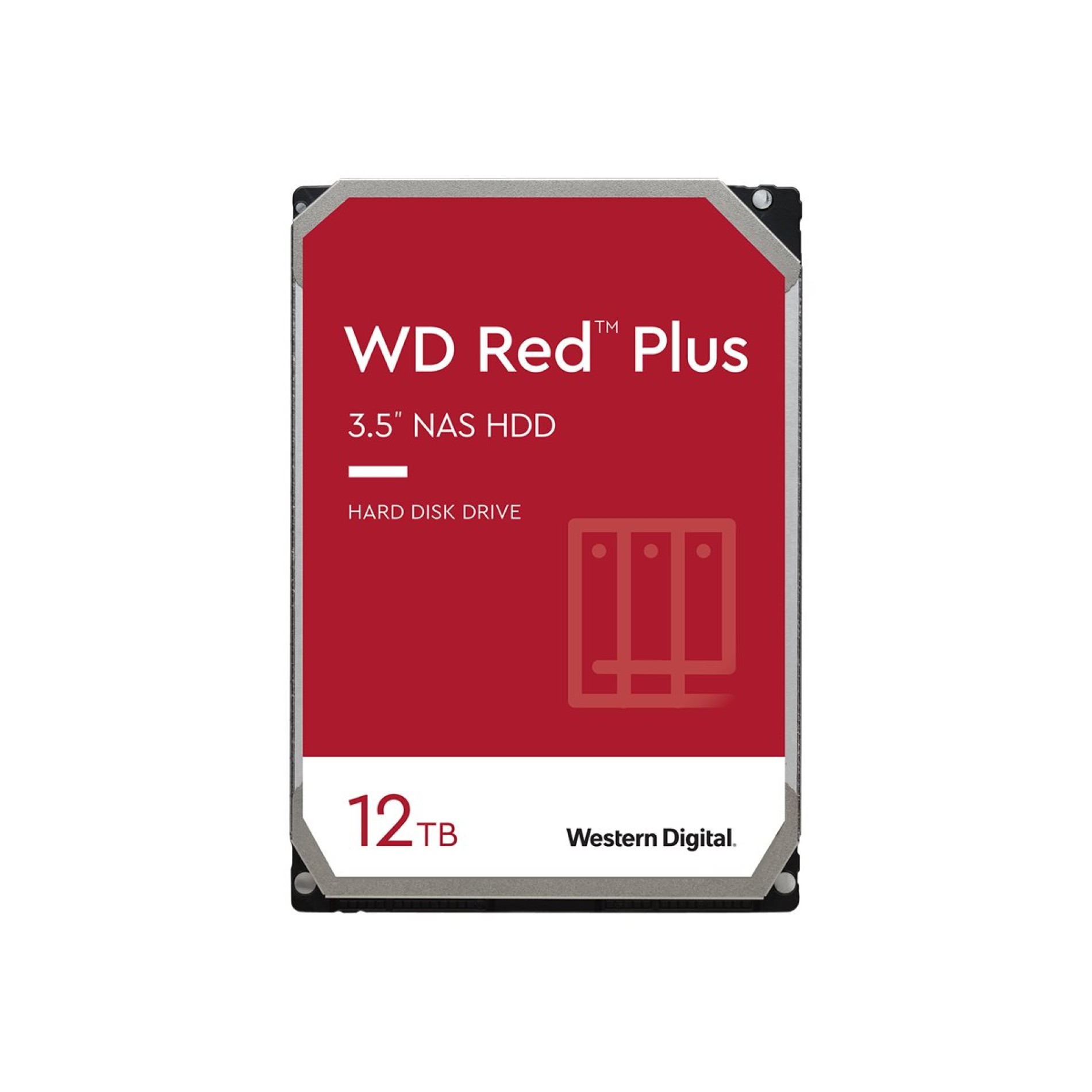 WD Red Plus WD120EFBX - Festplatte - 12 TB - intern - 3.5` (8.9 cm) - (0718037886190)