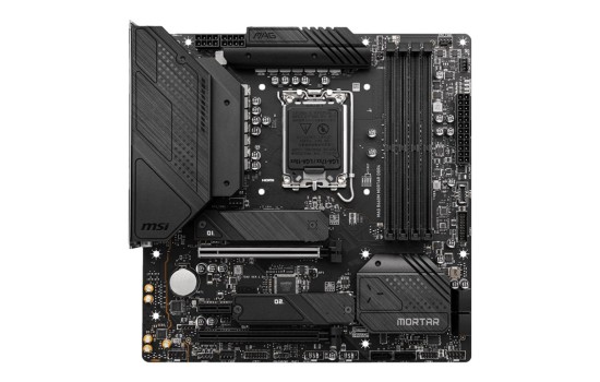 MSI MAG B660M MORTAR DDR4 - Motherboard - micro ATX - LGA1700-Sockel - B660 Chipsatz - USB-C Gen2, USB 3.2 Gen 1, USB 3.2 Gen 2, USB-C Gen 2x2 - 2.5 Gigabit LAN - Onboard-Grafik (CPU erforderlich) - (4719072909963)