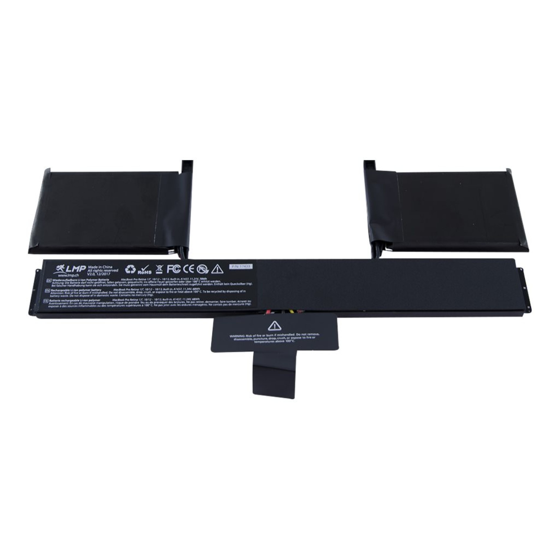 LMP Laptop-Batterie (gleichwertig mit: Apple A1437) - (7640113433192)