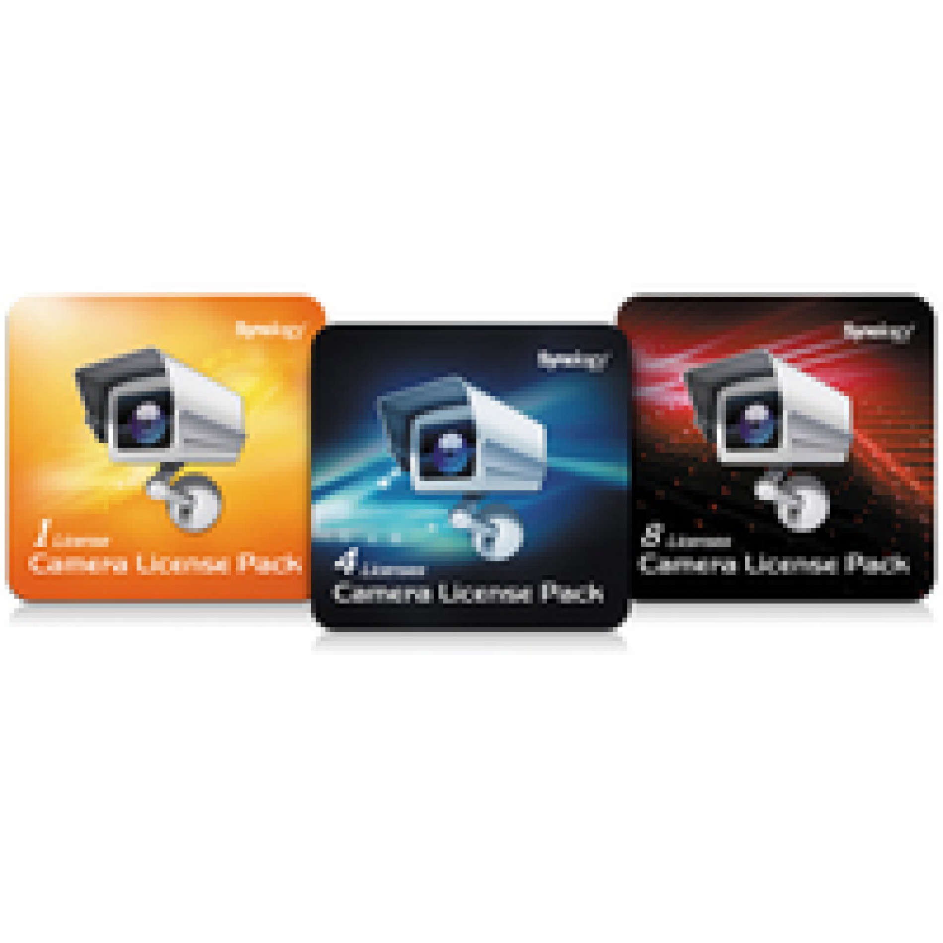 Synology Camera License Pack - Lizenz - 4 Kameras - (4711174720293)