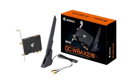 Gigabyte GC-WBAX210 (rev. 1.0) - Netzwerkadapter - PCIe - 802.11a, 802.11b/g/n, 802.11ac Wave 2, 802.11ax (Wi-Fi 6) - (4719331814953)