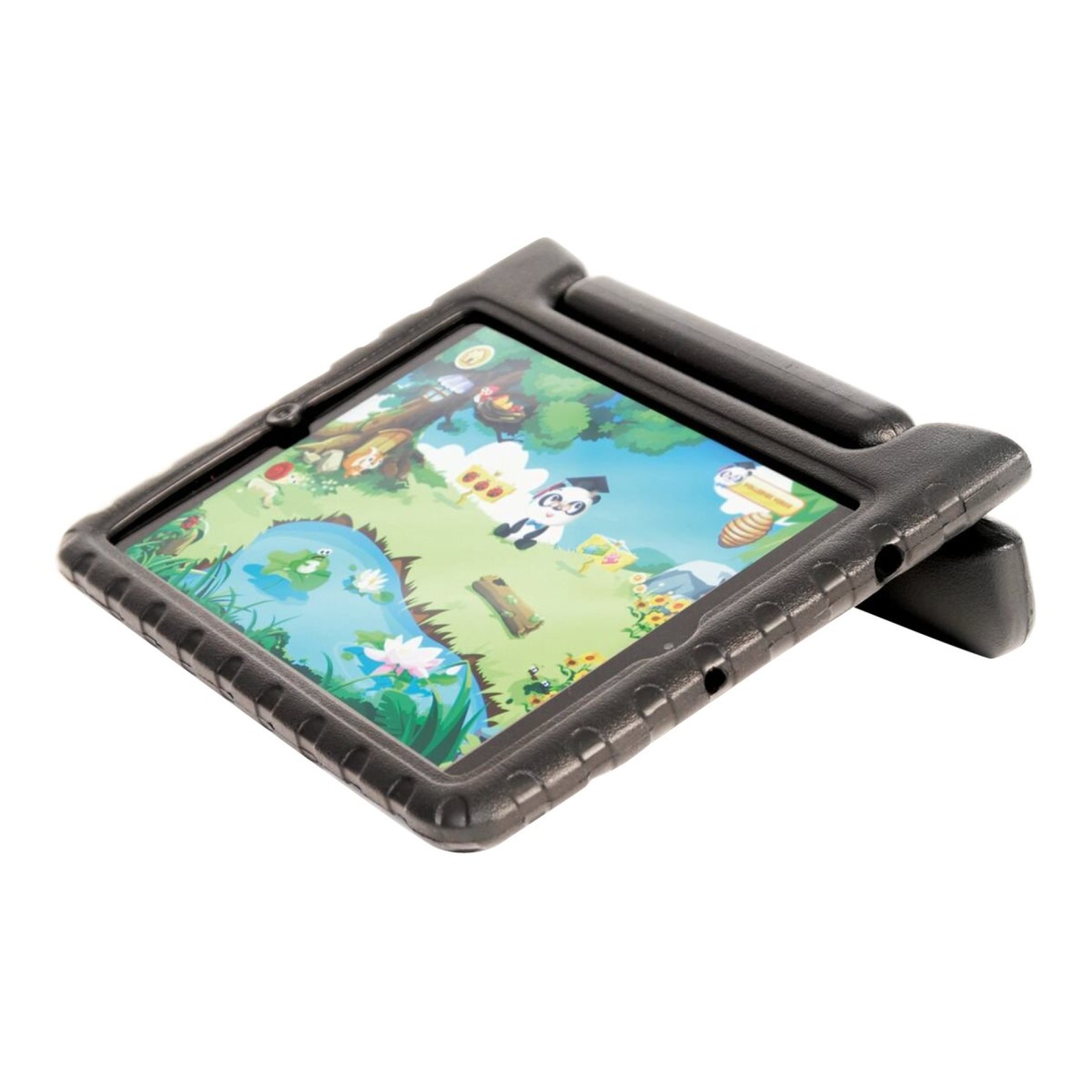 PARAT KidsCover - Schutzhülle für Tablet - ungiftiger EVA-Schaumstoff - Schwarz - 10.2` - für Apple 10.2-inch iPad (7. Generation) - (4006793002241)