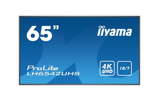 Iiyama ProLite LH6542UHS-B3 - 165 cm (65`) Diagonalklasse (164 cm (64.5`) - (4948570118601)