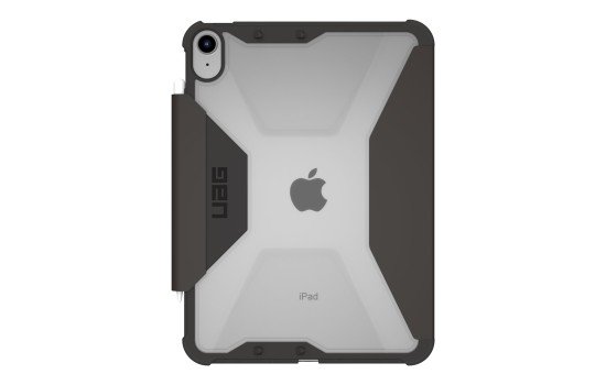 Urban Armor Gear UAG Rugged Case for iPad 10.9 (10th Gen, 2022) - Plyo Black/Ice - Flip-Hülle für Tablet - medizinische Qualität - Eis schwarz - für Apple 10.9-inch iPad (10. Generation) - (0810070367916)