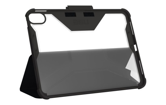 Urban Armor Gear UAG Rugged Case for iPad 10.9 (10th Gen, 2022) - Plyo Black/Ice - Flip-Hülle für Tablet - medizinische Qualität - Eis schwarz - für Apple 10.9-inch iPad (10. Generation) - (0810070367916)