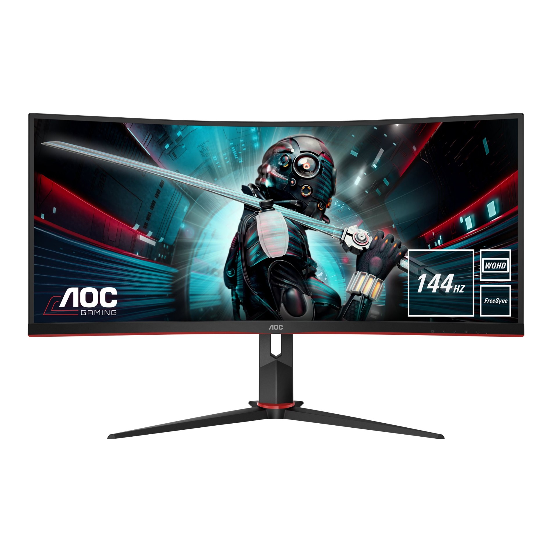 AOC Gaming CU34G2X/BK - G2 Series - LED-Monitor - Gaming - gebogen - 86 cm (34`) - (4038986117005)
