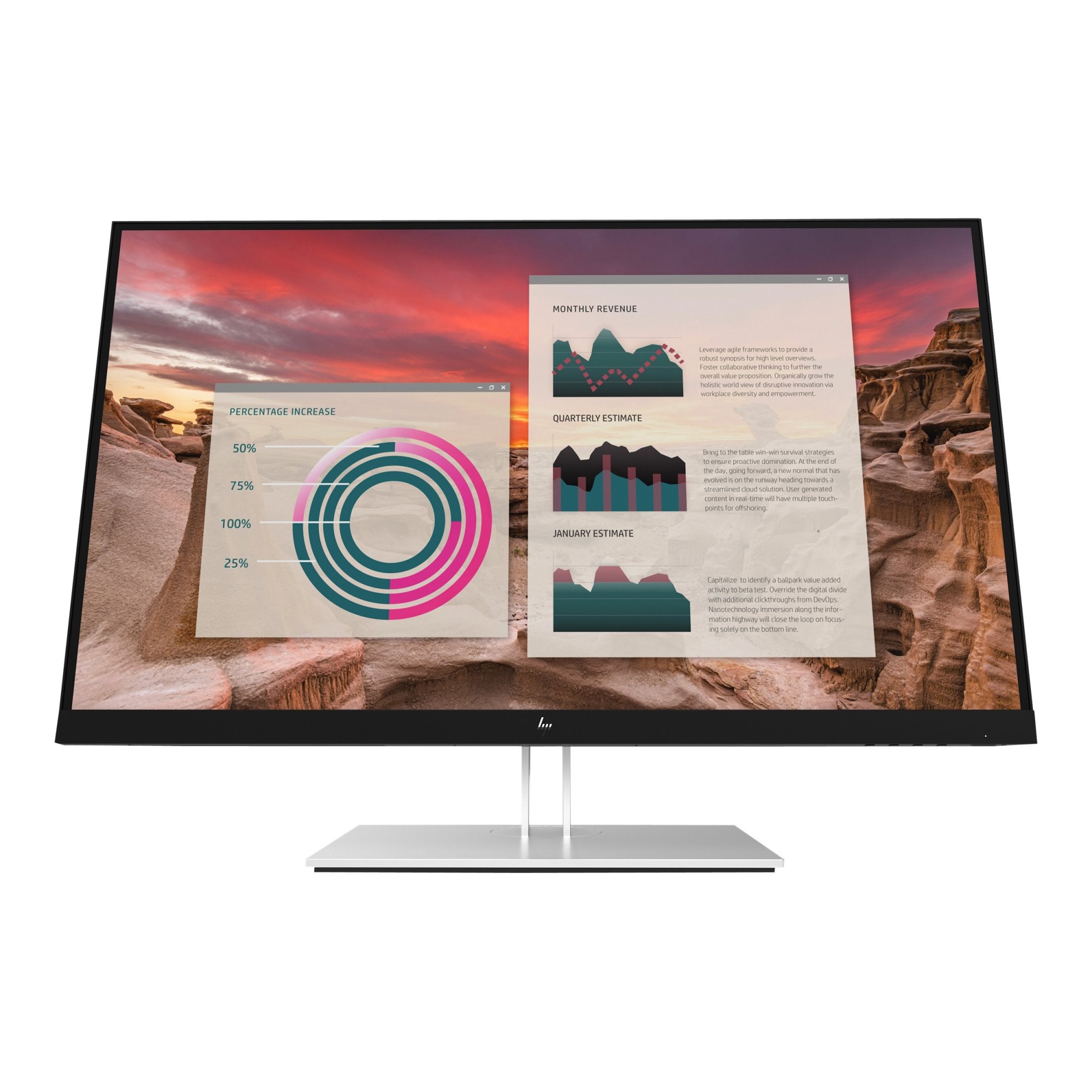 HP E27u G4 - E-Series - LED-Monitor - 68.6 cm (27`) - (0195122124649)