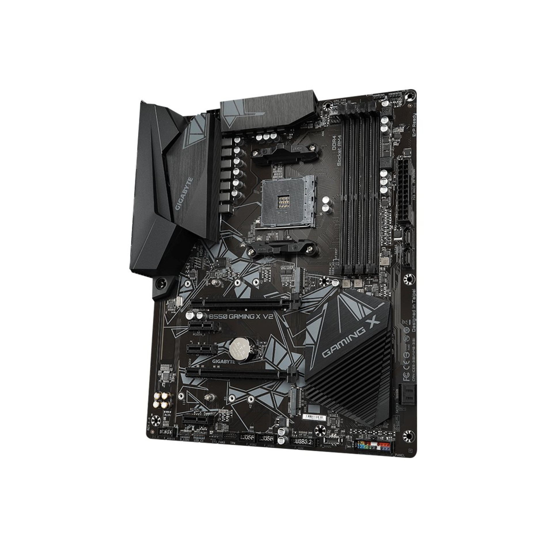 Gigabyte B550 GAMING X V2 - 1.0 - Motherboard - ATX - Socket AM4 - AMD B550 Chipsatz - USB-C Gen1, USB 3.2 Gen 1, USB 3.2 Gen 2 - Gigabit LAN - Onboard-Grafik (CPU erforderlich) - (4719331810702)