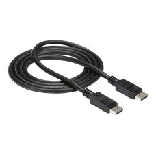StarTech.com 50cm DisplayPort 1.2 Kabel mit Verriegelung (Stecker/Stecker) - (0065030844222)