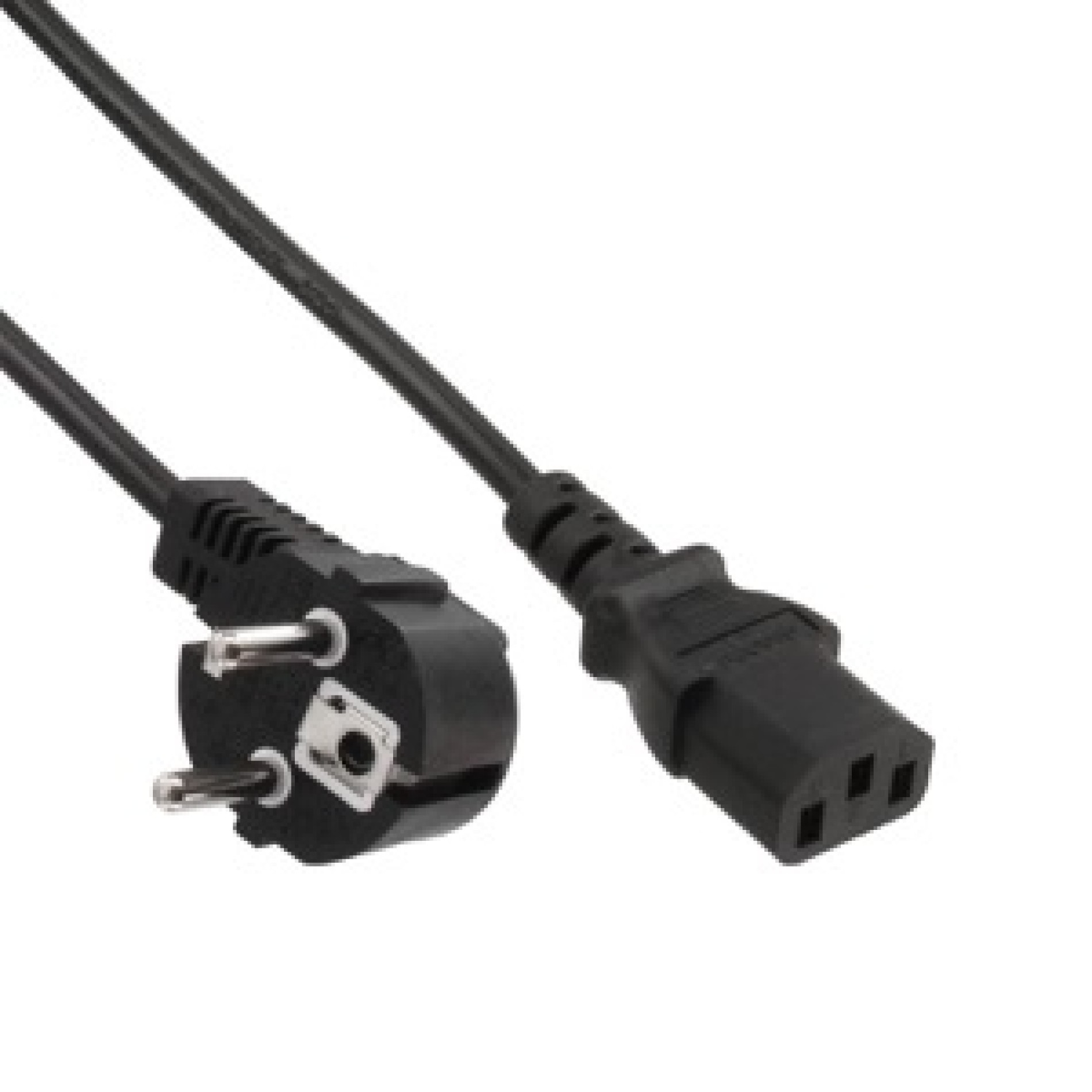 Kindermann Netzkabel 5 m schwarz